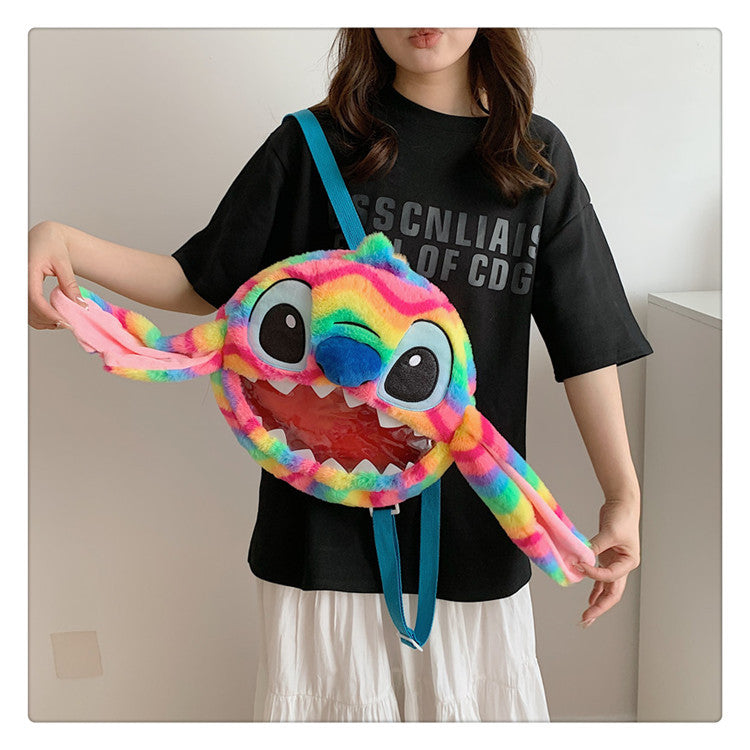 Machines Gift Cartoon Cute Toy Stitch Crossbody Bags