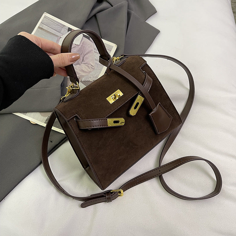 Women's Durable Fashion Pretty Suede Kelly Crossbody Bags