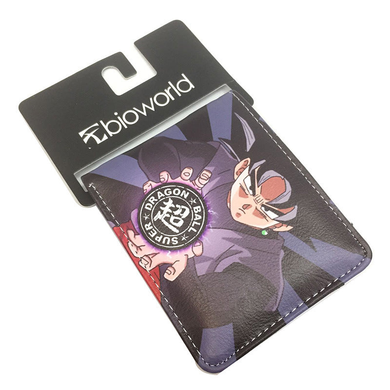 Dragon Ball Short Fold Super Leather Ladies Wallets