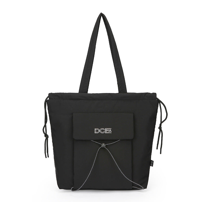 Women's Cotton Lightweight Waterproof Class Commuter Large Shoulder Bags