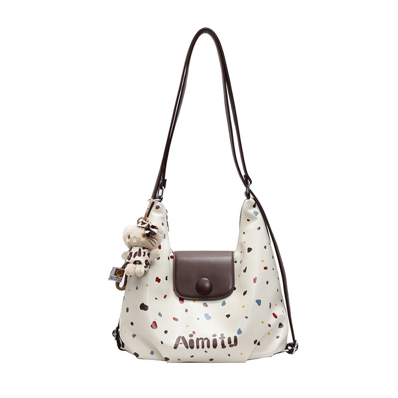 Women's Amy Rabbit Large Capacity Simple Fashionable Shoulder Bags