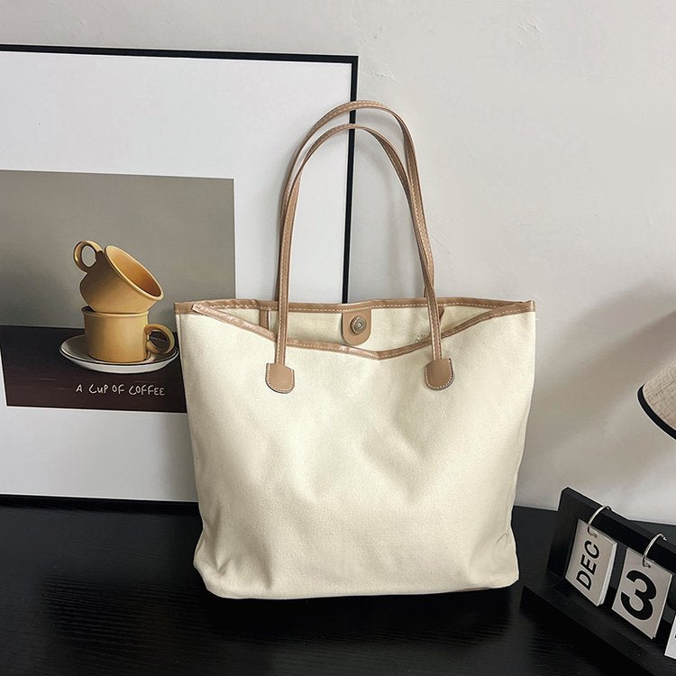 Women's Stylish Personalized Nylon Canvas Large Capacity Shoulder Bags