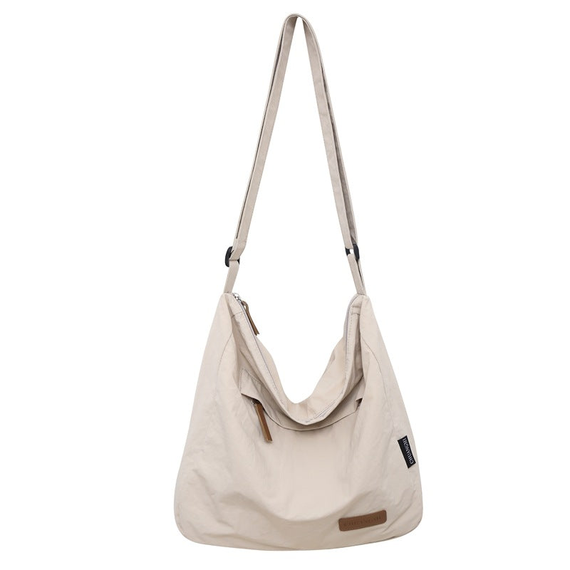 Women's Canvas Portable Large Capacity Simple Fashion Crossbody Bags