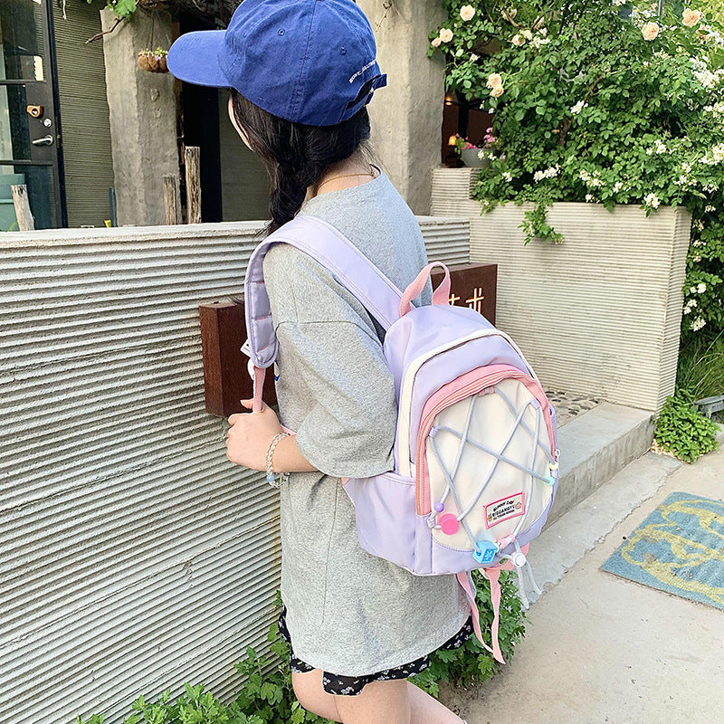 Niche Junior High Soft Fashion Campus Backpacks