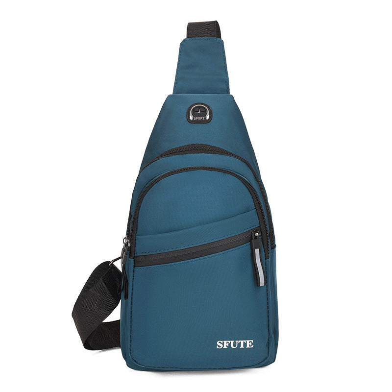 Men's Glamorous Cool Oxford Cloth Multifunctional Men's Chest Bags