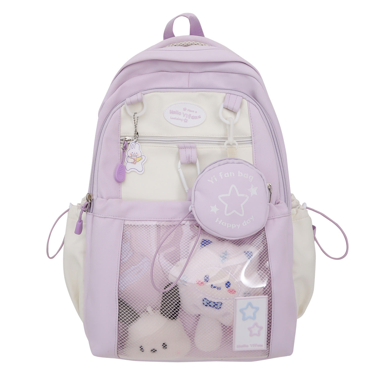 Cute Female Korean Style Junior High Large Backpacks
