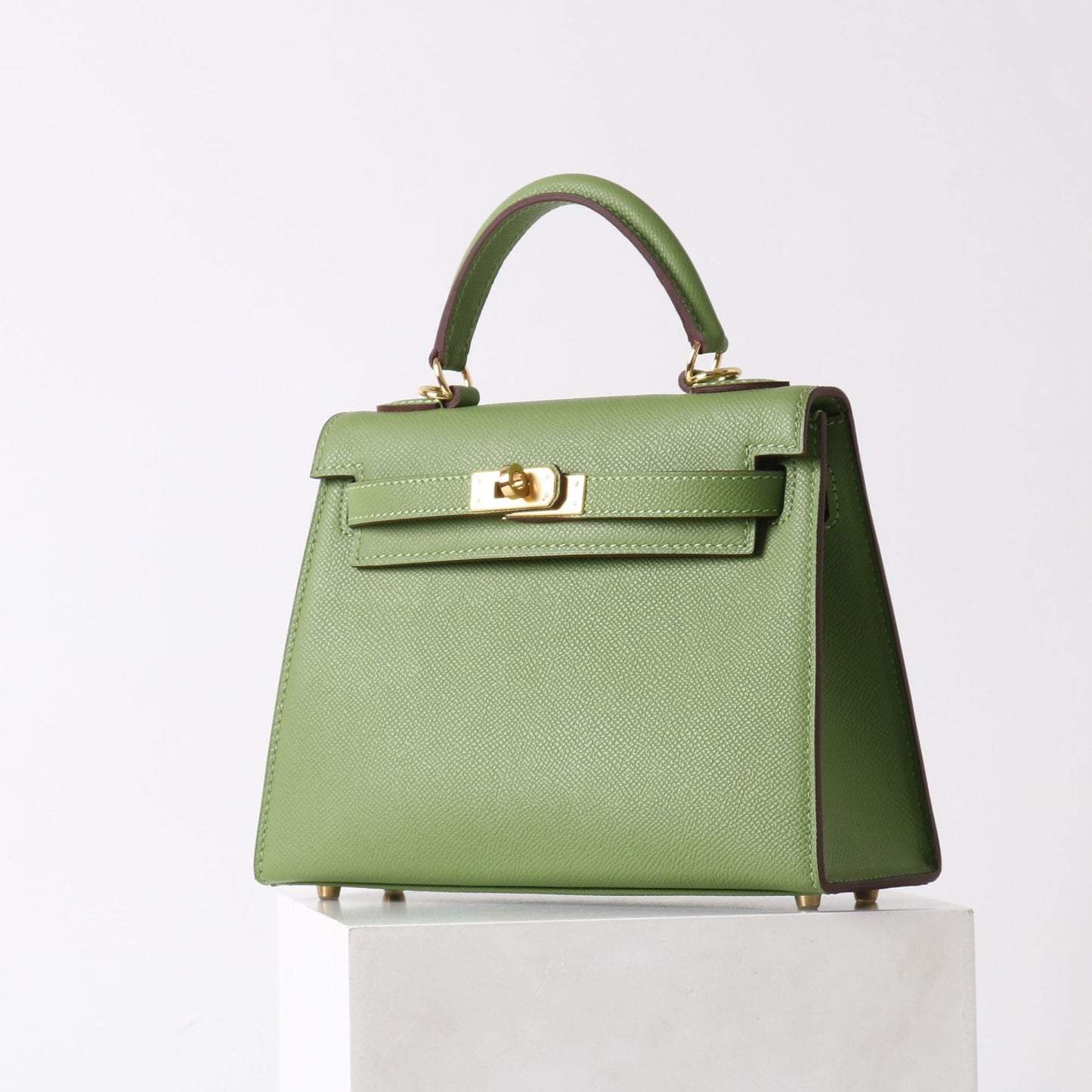 Trendy Advanced Texture Genuine Leather Portable Bags