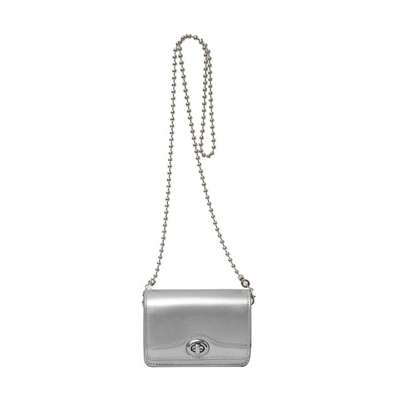Fashion Twist Style Simple Chain Daily Crossbody Bags