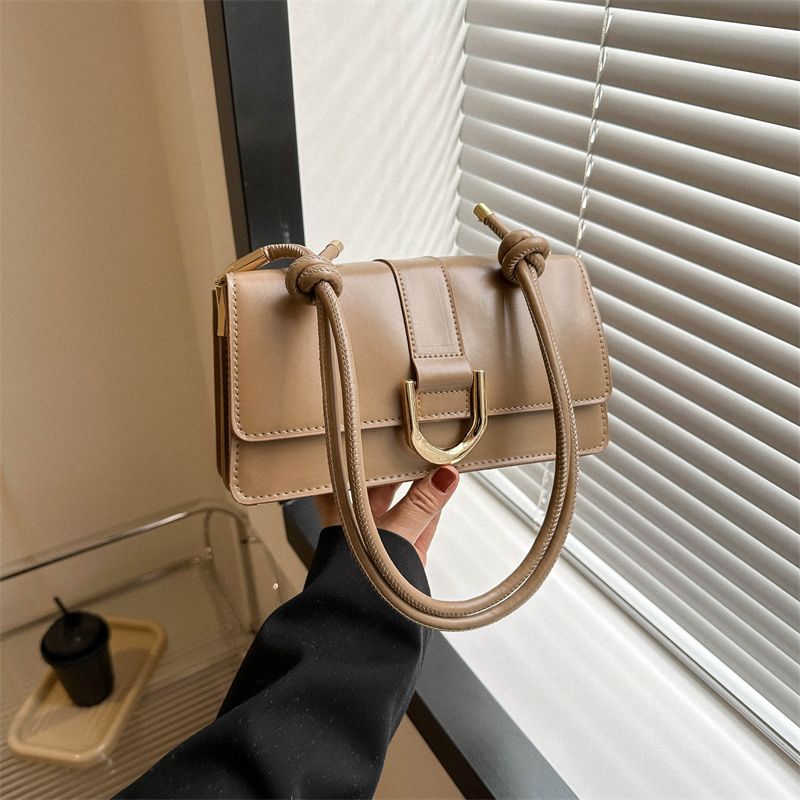 Women's French Design Underarm Fashionable Texture Commute Crossbody Bags