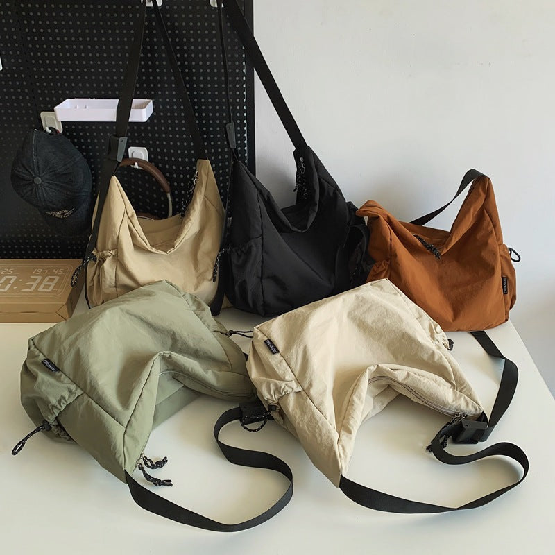Women's & Men's Capacity Retro Nylon Summer High-grade Fashion Crossbody Bags