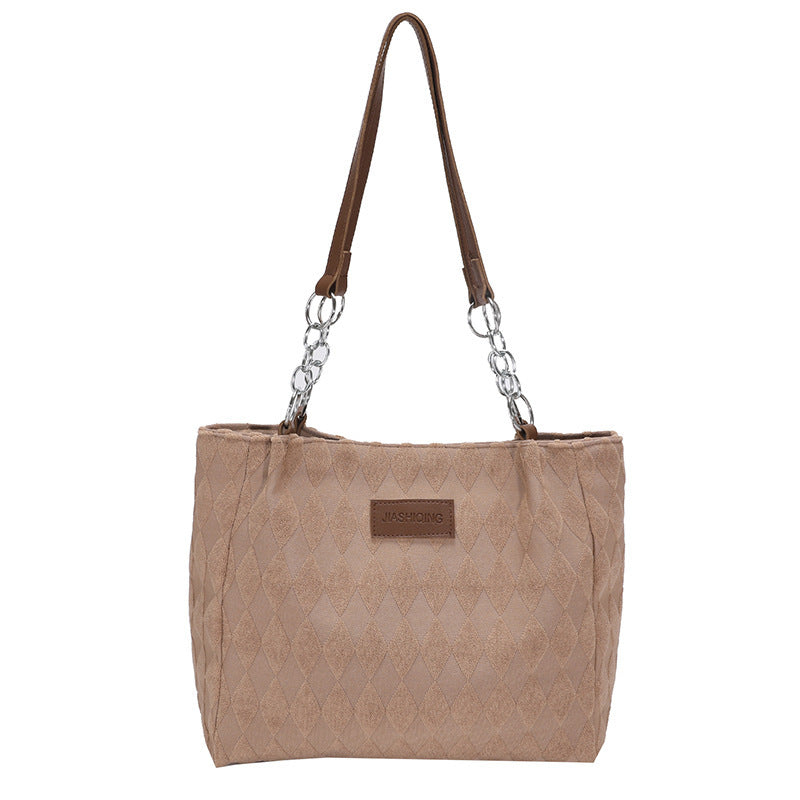 Women's Large Capacity Fashion Commuter College Class Shoulder Bags