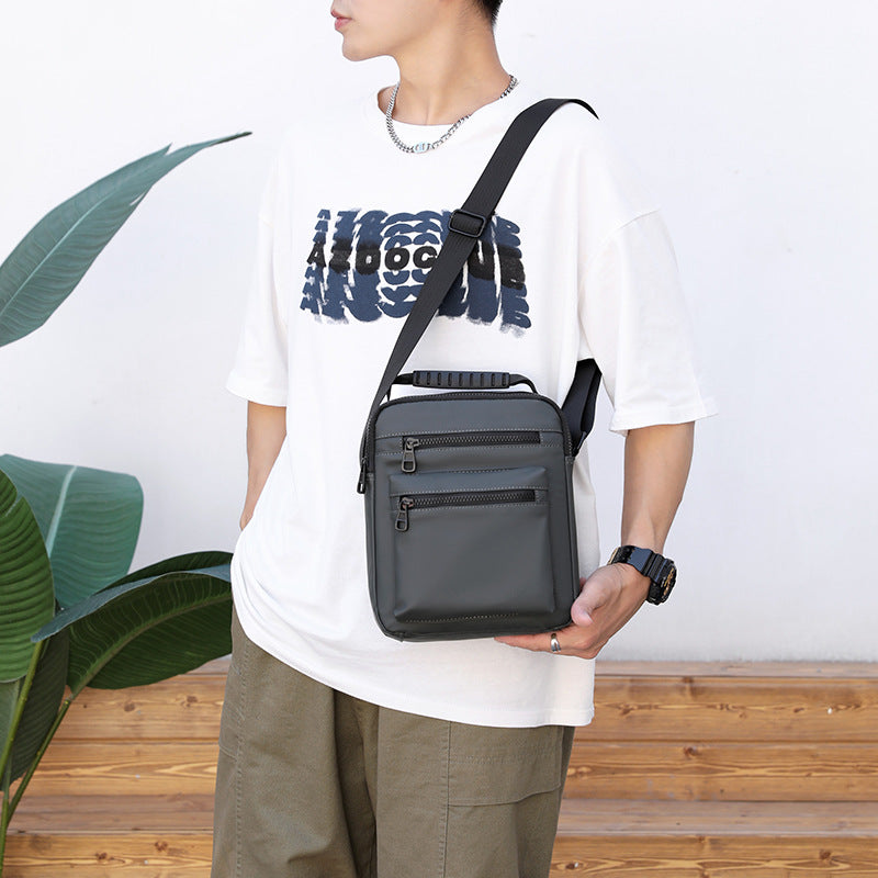 Men's Waterproof Commuter Simple Korean Style Men's Messenger Bags