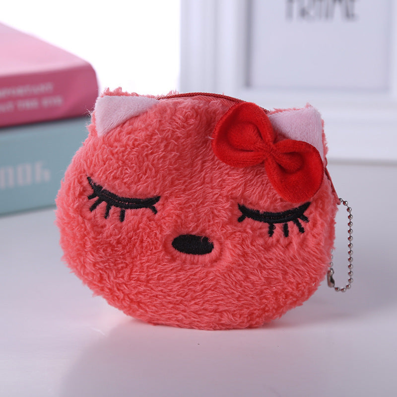Children's Animal Mini Earphone Data Cable Storage Children's Coin Purse
