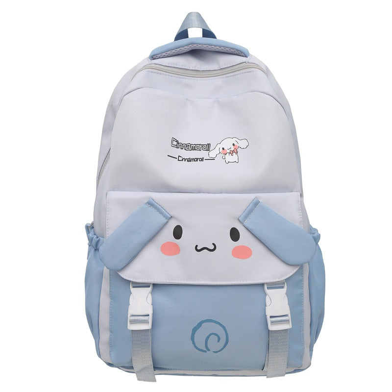 Cloth Fashionable Cartoon Pattern Large Size Korean Backpacks