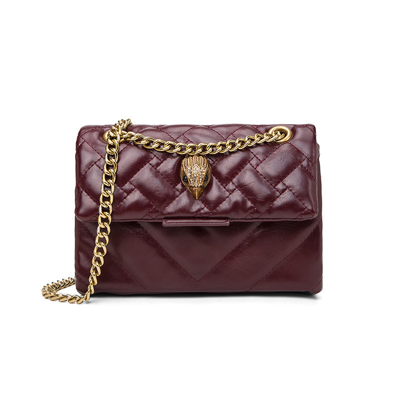 Women's Chain Eagle Head Lion Ridge Crossbody Bags
