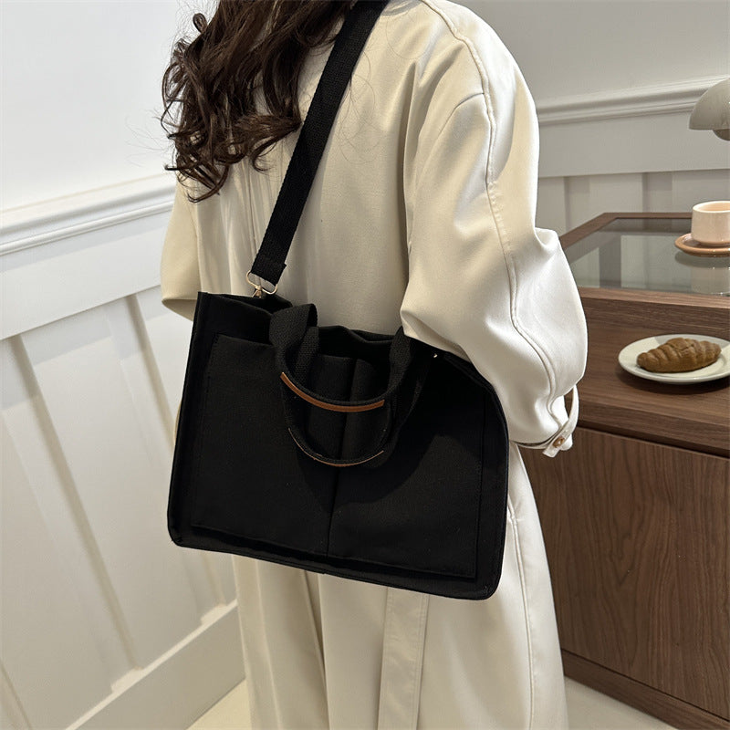 Large Capacity Totes Winter Retro Style Bags
