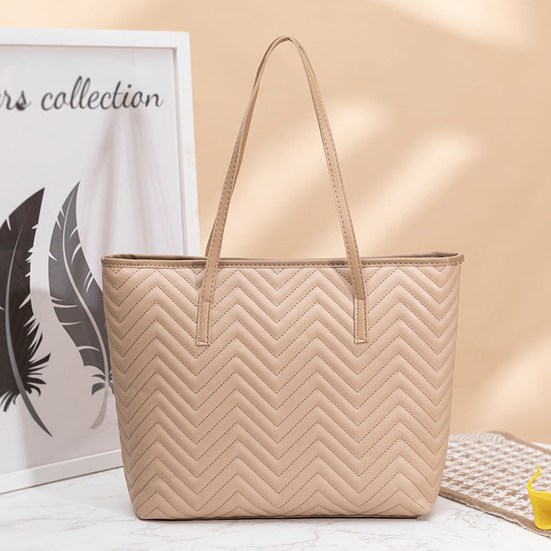 Women's Charming Large Capacity Shopping Embroidered Tote Bags