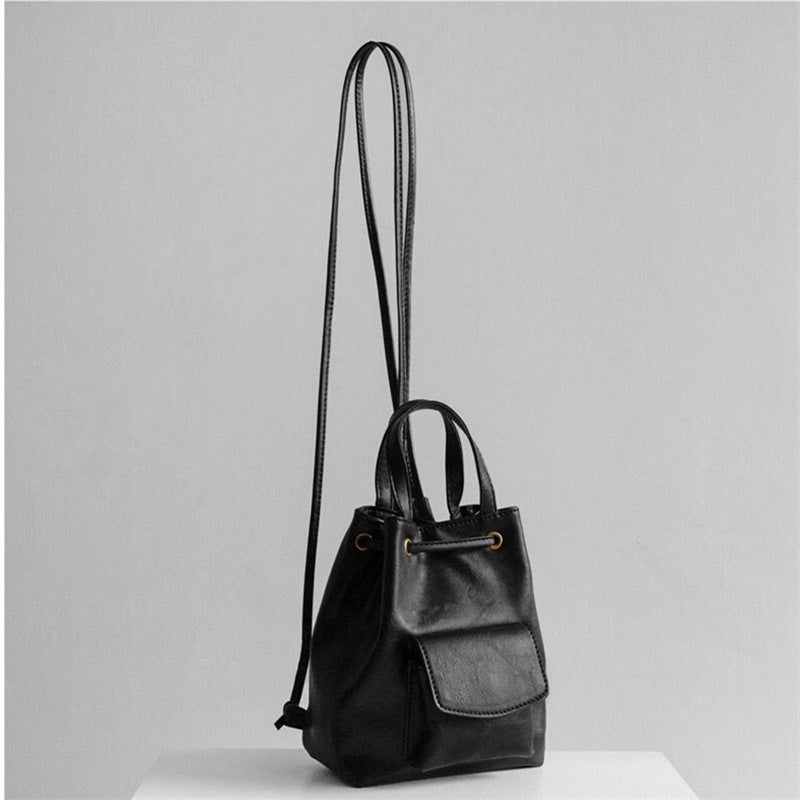 Cool High-grade Retro American Brown Simple Shoulder Bags