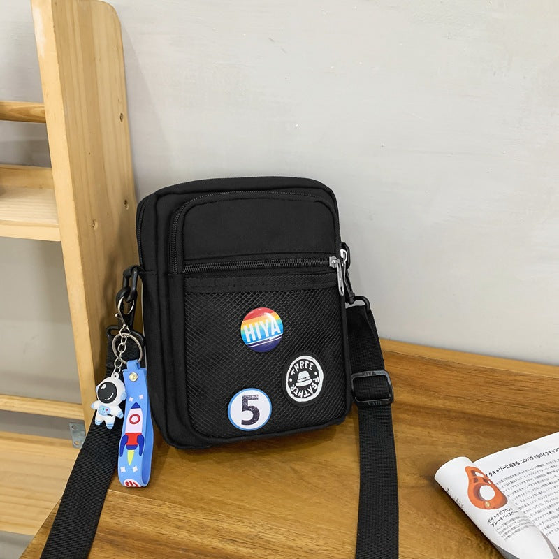 Men's Pretty Trendy Schoolgirl Cool Mobile Men's Messenger Bags