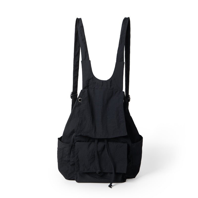 Women's Nylon Fabric Pleated Large Capacity Idle Bags