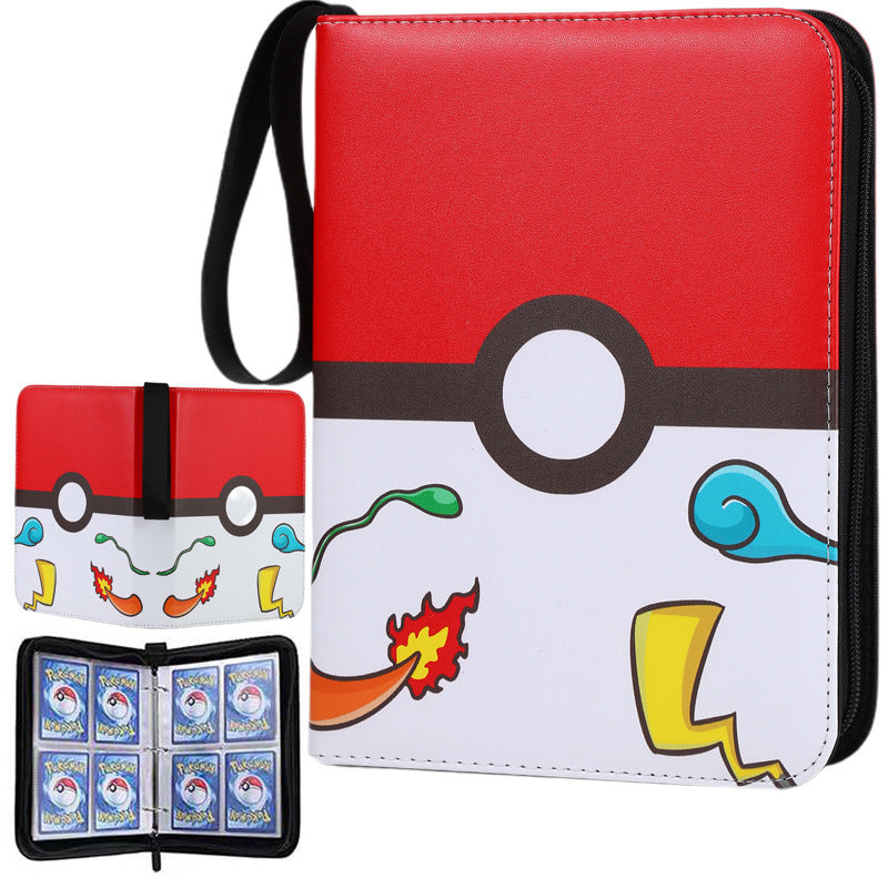Magic Binder Zipper Waterproof Loose-leaf Storage Card Holder
