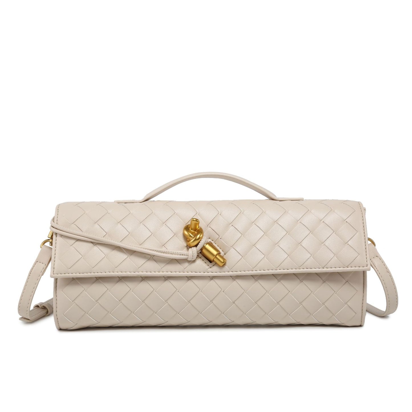 Handmade Horizontal Woven Stick Advanced Fashion Crossbody Bags