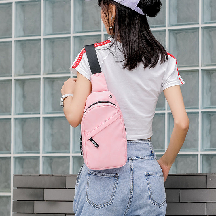 Women's & Men's & Trendy Oxford Cloth Men's Chest Bags