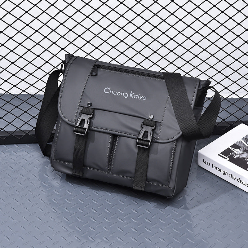 Men's Versatile Multifunctional Waterproof Fashion Motorcycle Men's Messenger Bags