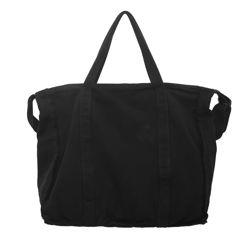 Women's & Men's & Retro Large Capacity Personalized Frayed Bags