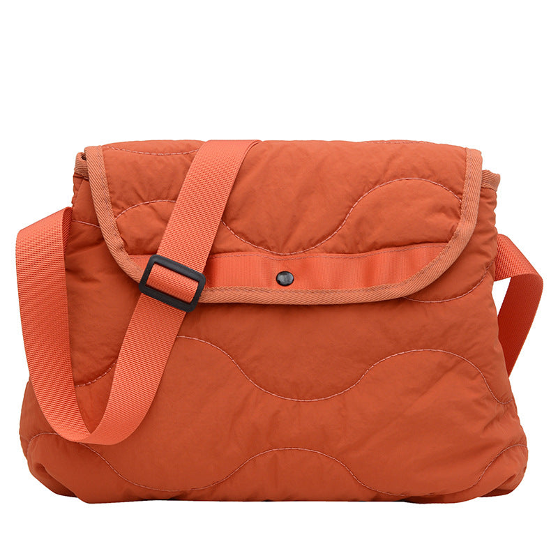 Women's Design Cotton Jacket Korean Nylon Fashionable Shoulder Bags