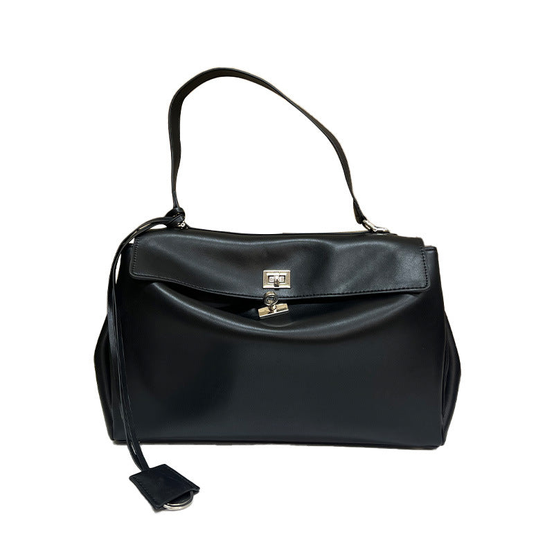 Women's Genuine Leather Large Capacity Commuter Hand Tote Bags