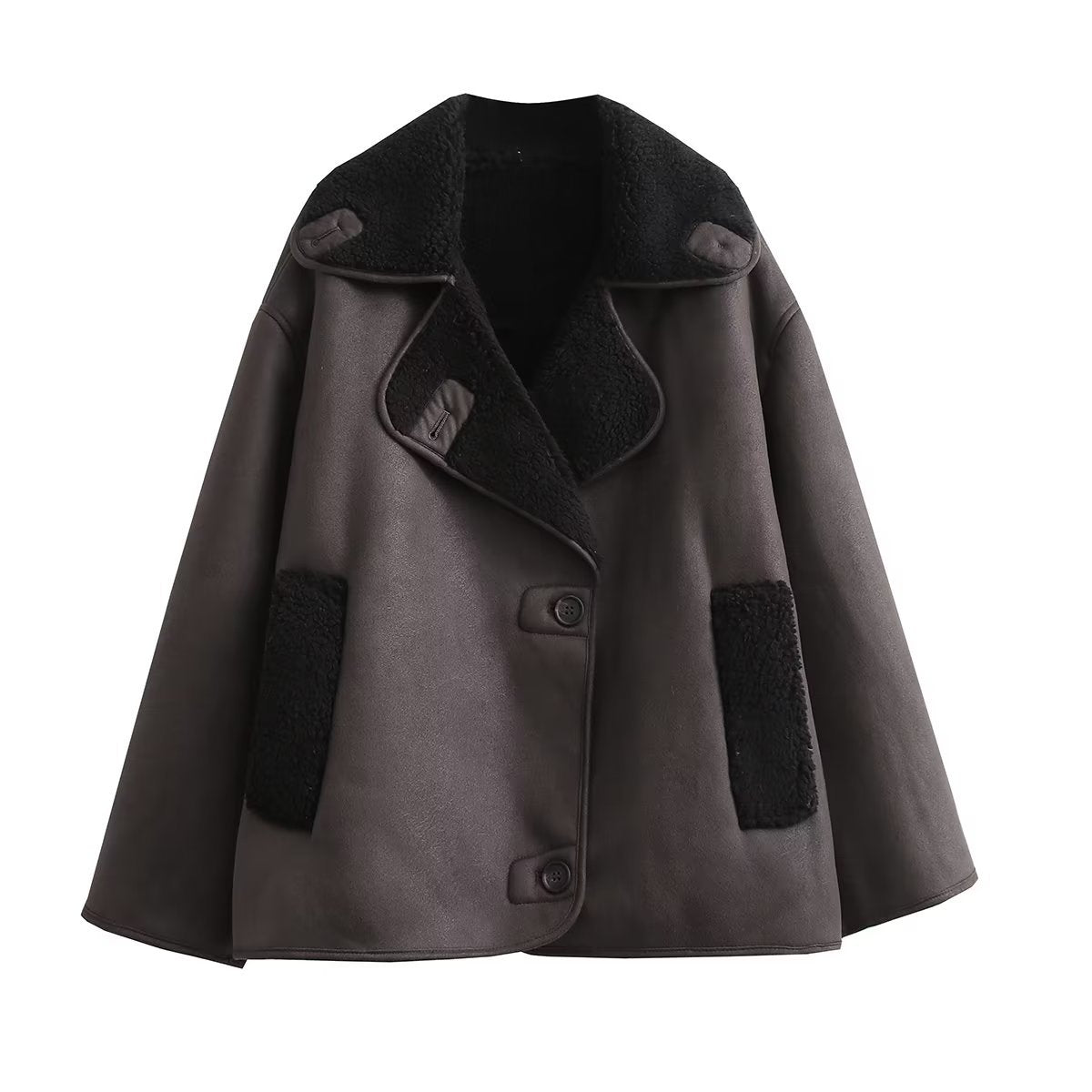 Women's Pretty Cool French Fur Double-sided Coats