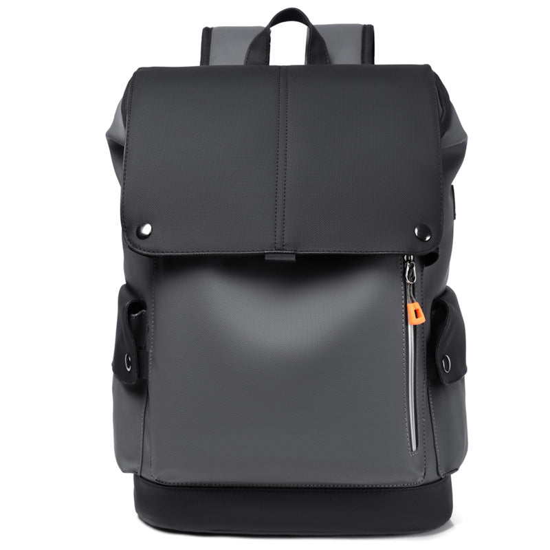 Women's & Men's & Leather Trendy Cool College Flip Backpacks