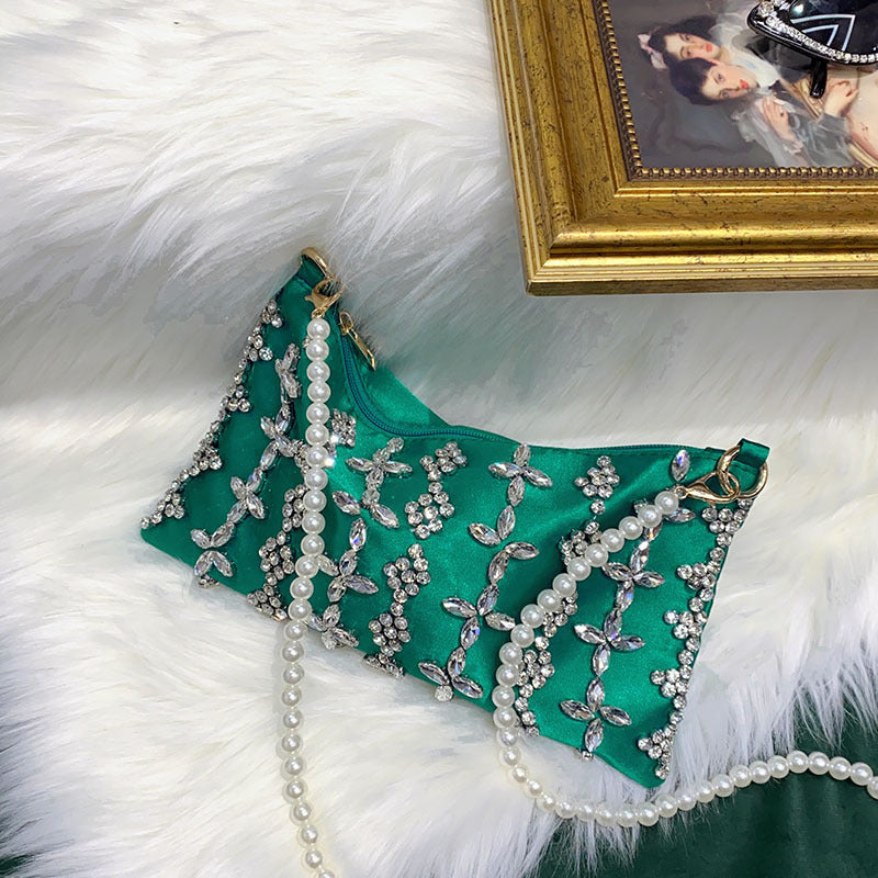 National Style Chinese Elegant Dinner Handmade Beaded Bags