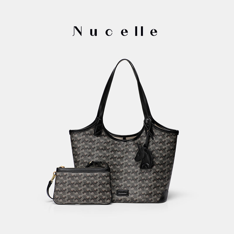 Women's Spray Large Capacity Commuter High-grade Sense Shoulder Bags