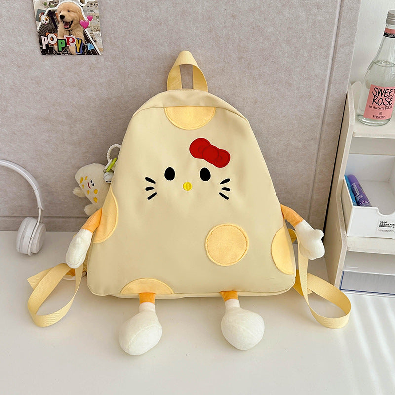 New Female Cute Cartoon Primary College Backpacks