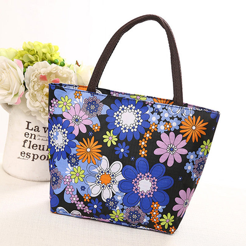 Women's Oxford Cloth Lunch Box Mummy Portable Bags