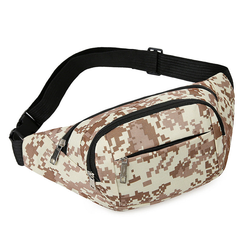 Men's Oxford Cloth Large Capacity Money Collection Checkout Men's Waist Packs