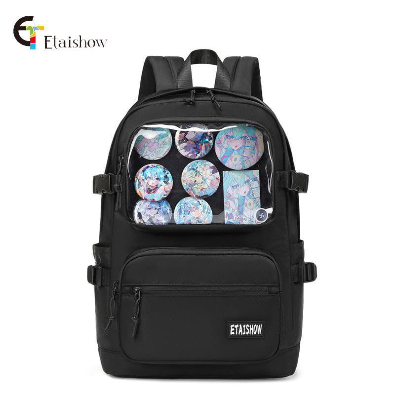 Women's Cartoon Female College Junior Large Capacity Backpacks