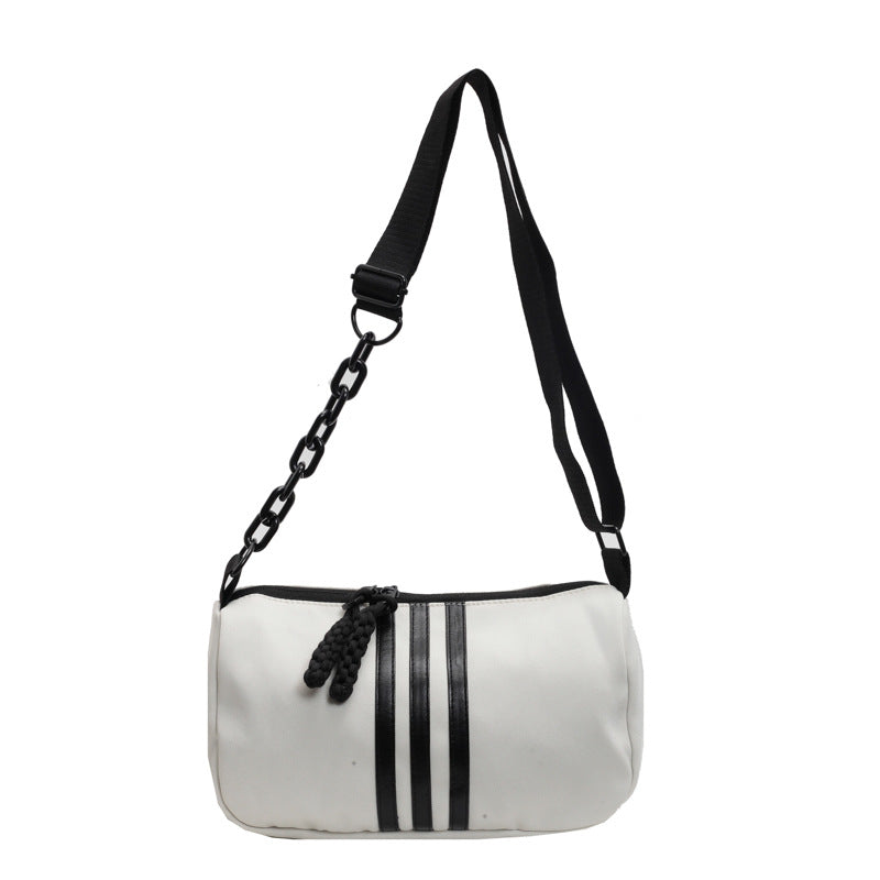 Women's Oxford Cloth One Fashion Chain Underarm Shoulder Bags
