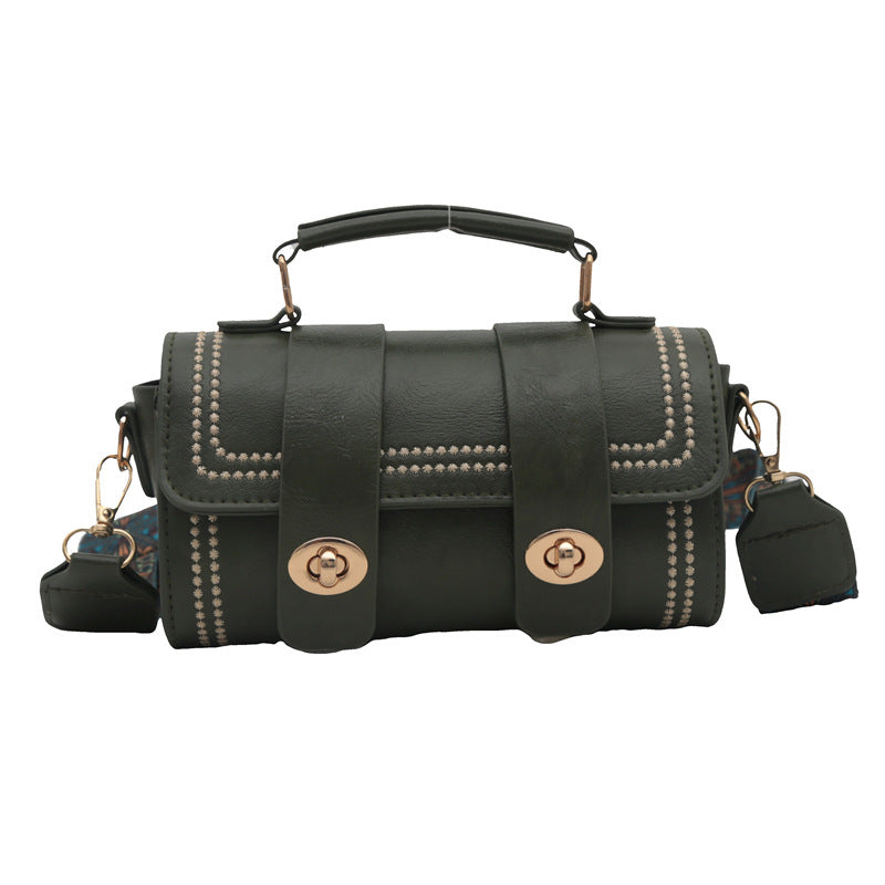 Women's Niche Retro Fashionable Trendy Portable Boston Shoulder Bags