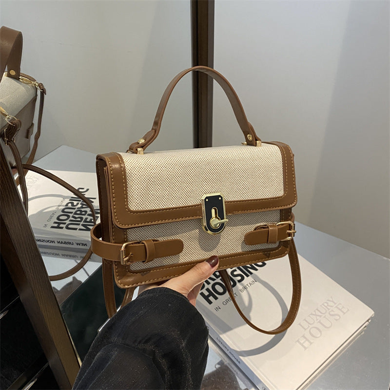 Popular Summer Trend Contrast Color Western Shoulder Bags