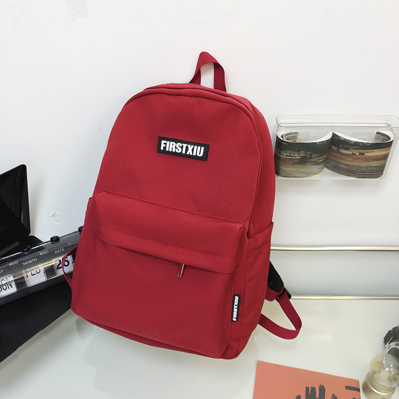 Junior High Stroke Simple Good-looking Male Middle School Students' Schoolbags