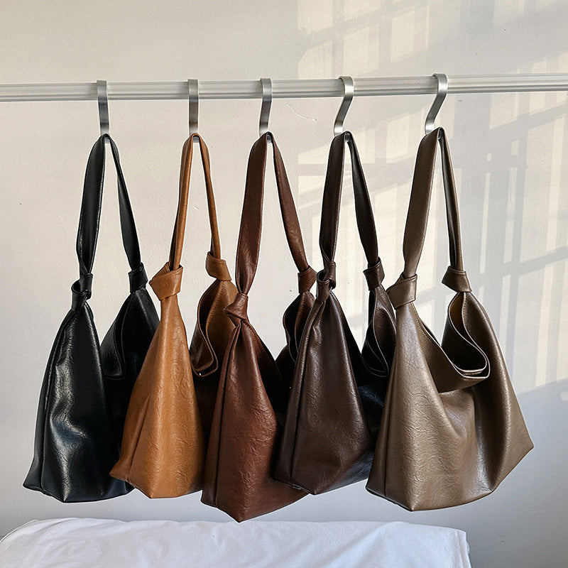 Women's Large Capacity Simple Fashion Texture Today Shoulder Bags