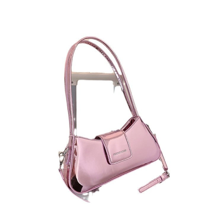 Women's Minority Design Underarm Simple Baguette Personality Bags