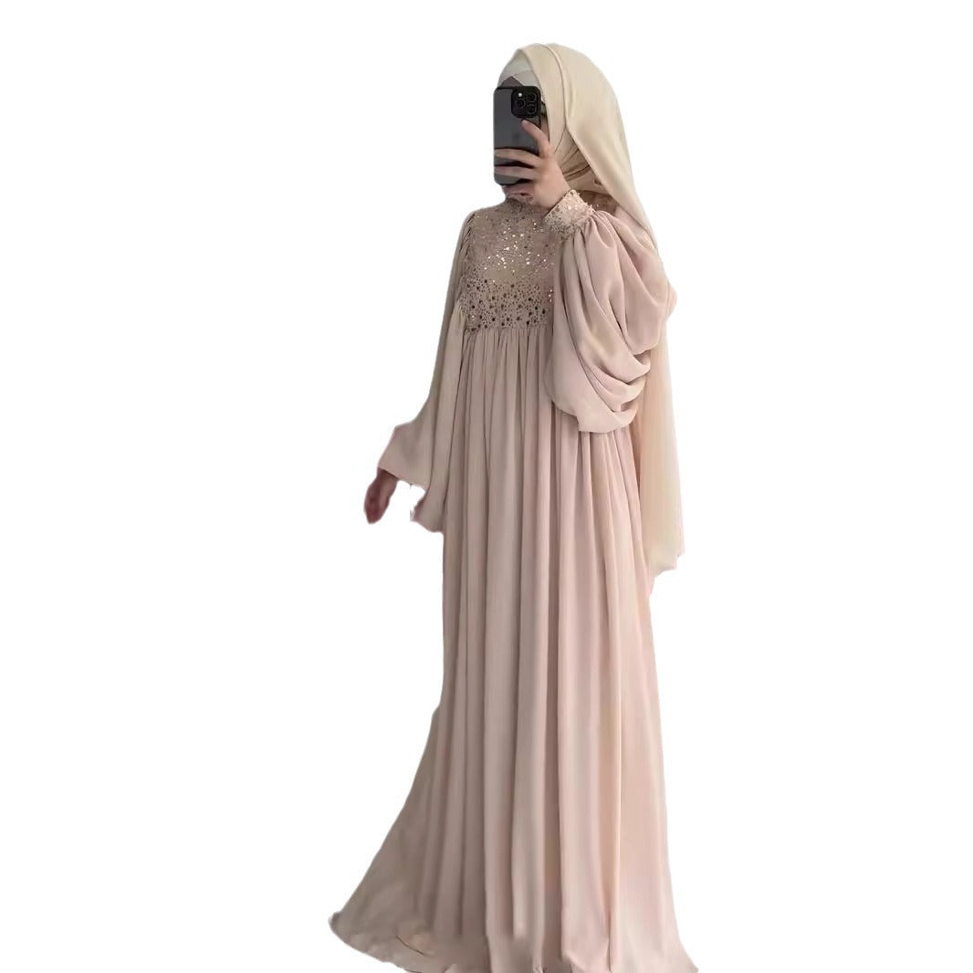 Fairy Palace Style Sequin Light Luxury Dresses