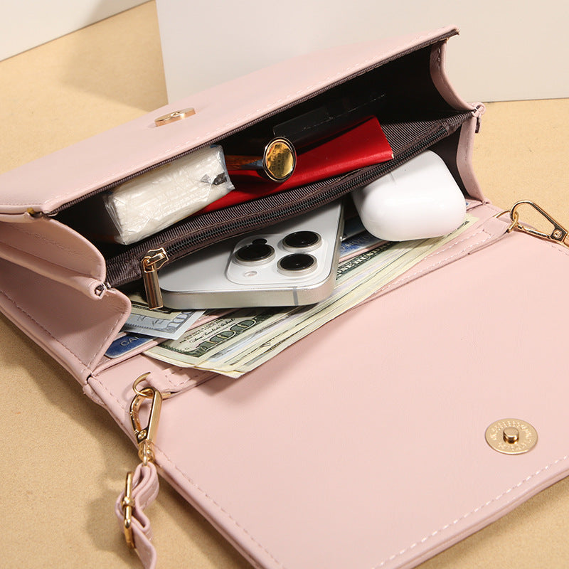 Women's Mobile Three-piece Set Design Fashionable Simple Phone Bags