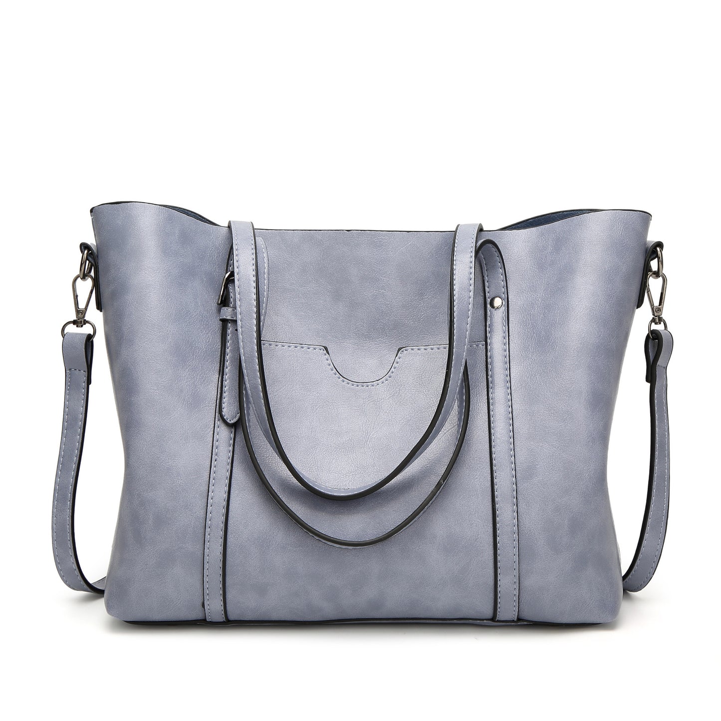 Women's Slouchy Fashion Soft Leather Big Shoulder Bags