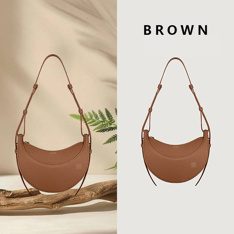 Selenodont French Niche Vintage Saddle Classic Shoulder Bags