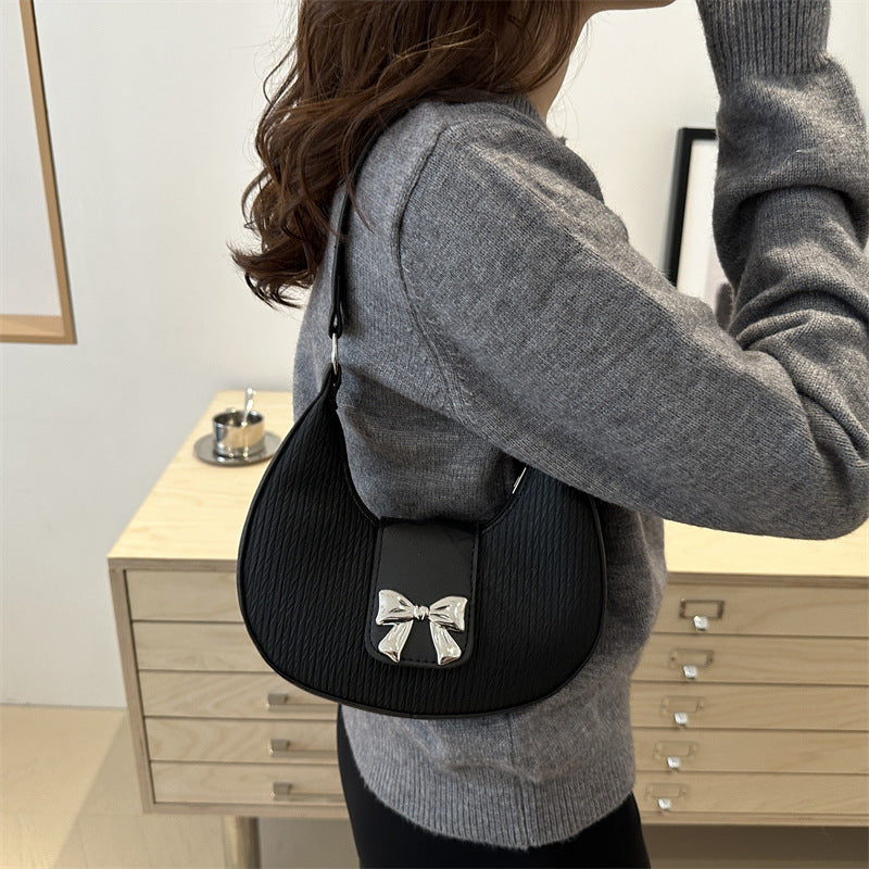 Women's French Portable Fashion Minority Winter Underarm Shoulder Bags